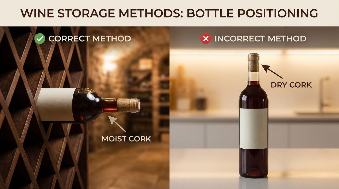 ​먹다 남은 와인, '세워둘까? 눕혀둘까?' 🍷