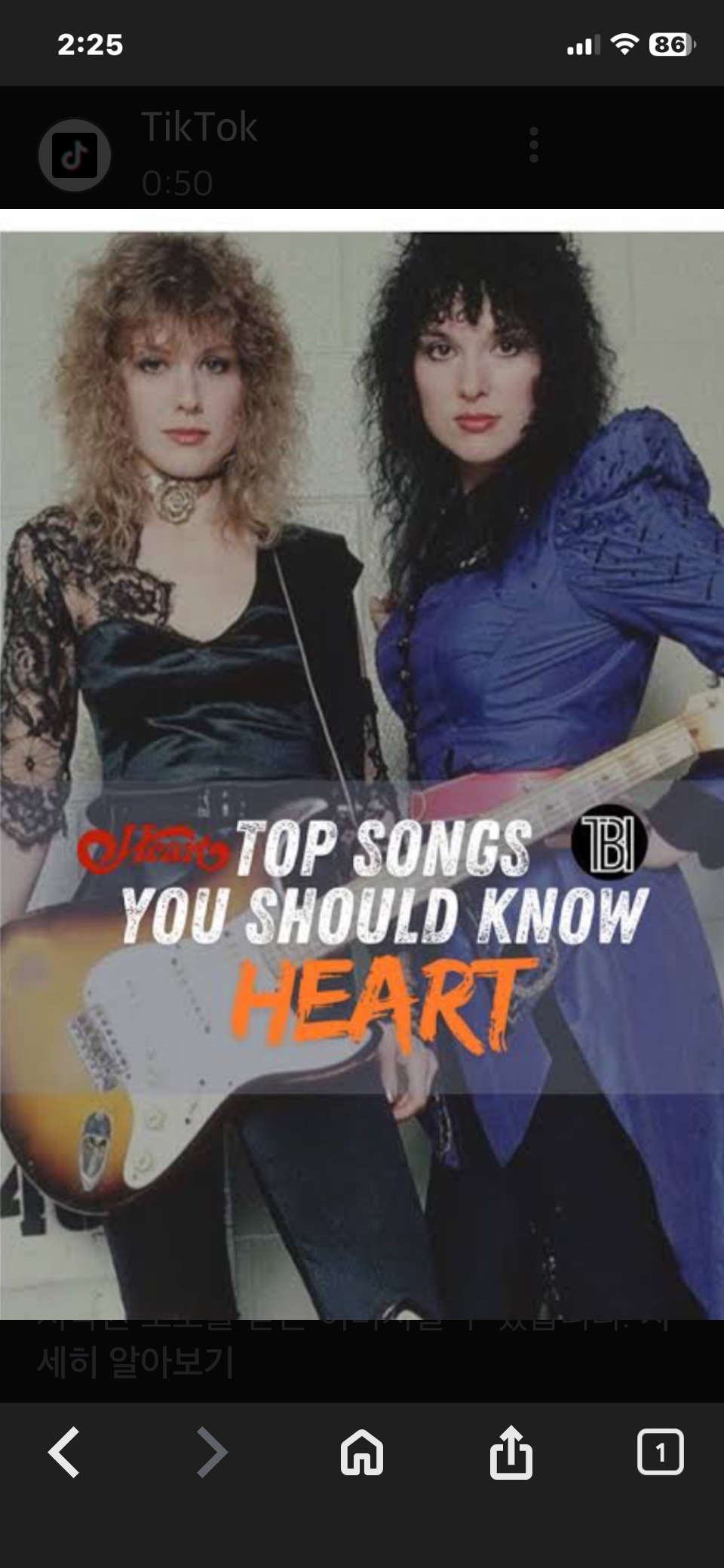 영원한 rock 의 화신,  heart.