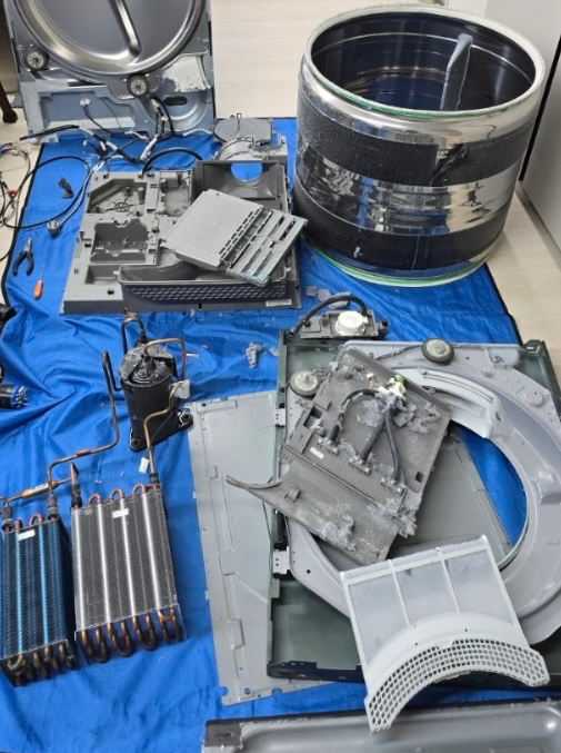 트윈워시(드럼.건조기) 분해세척