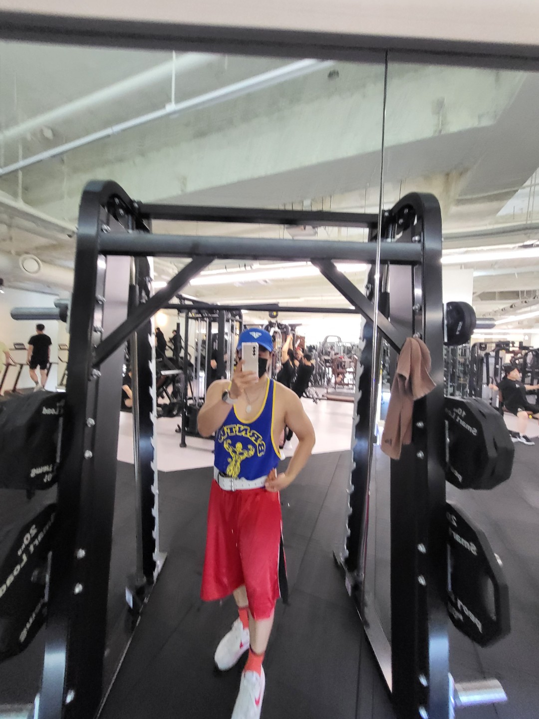 오운완 짐웨어스타일은