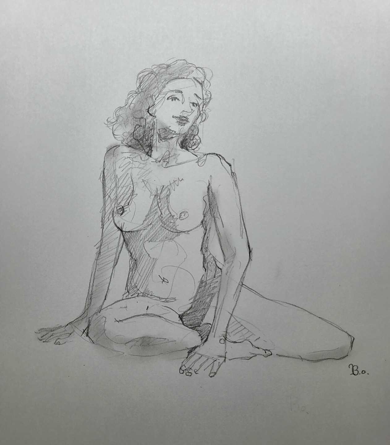 요즘 누드크로키 하고 있어요