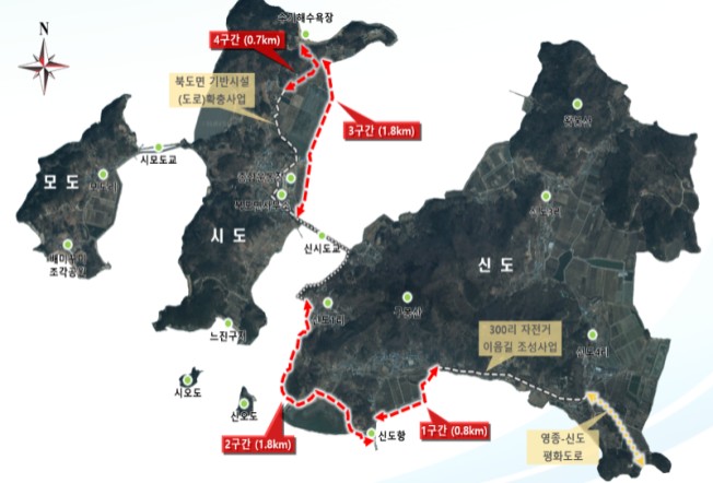 인천시 옹진군 북도면에 NLL평화생태 길... 오는 12월 준공