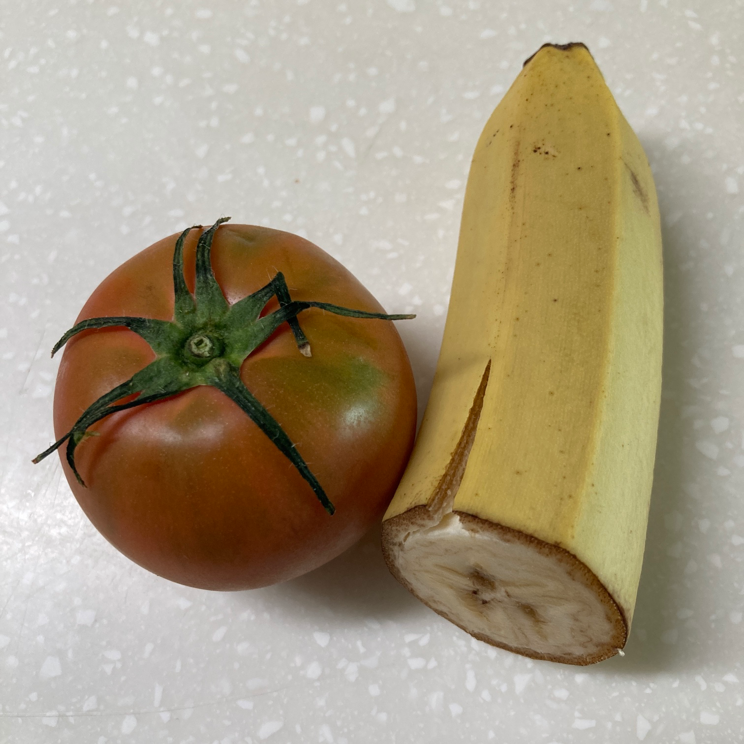 아침은 가볍게 시작했어요