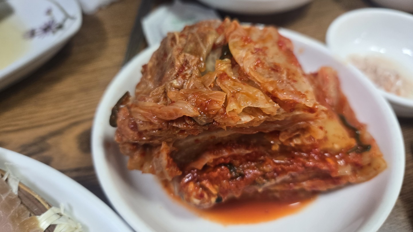 송도 전라도삼합 홍어삼합 최고