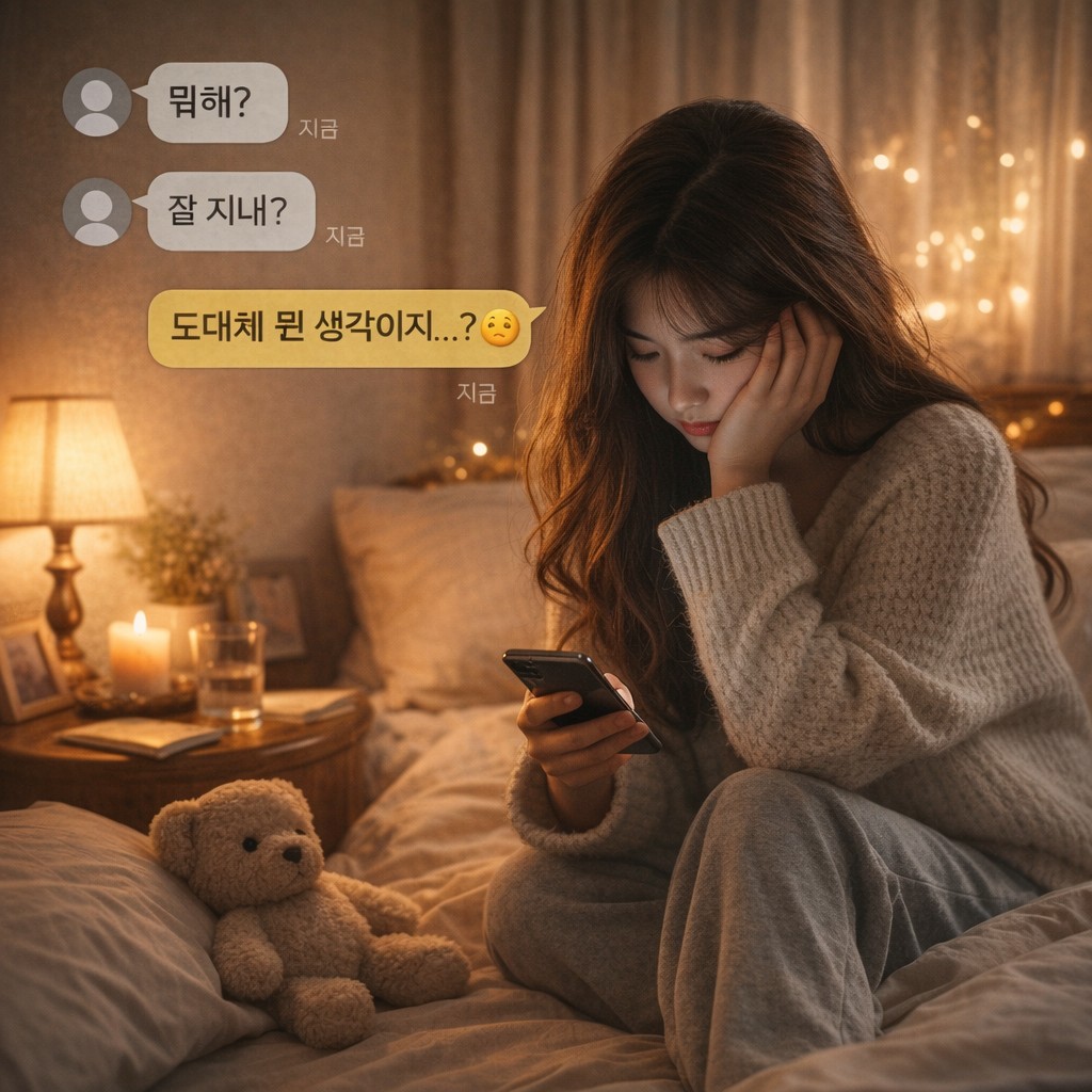 연락은 오는데 애매한 관계, 왜 이렇게 헷갈릴까요?