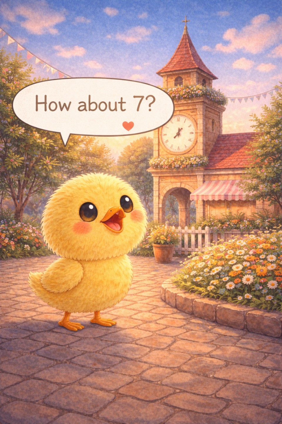 [오늘의 한 문장] 22. 7시는 어때요?