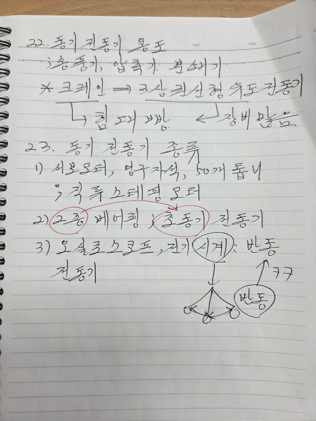 전기  기능사  동기기 2부 와 변압기 약간
