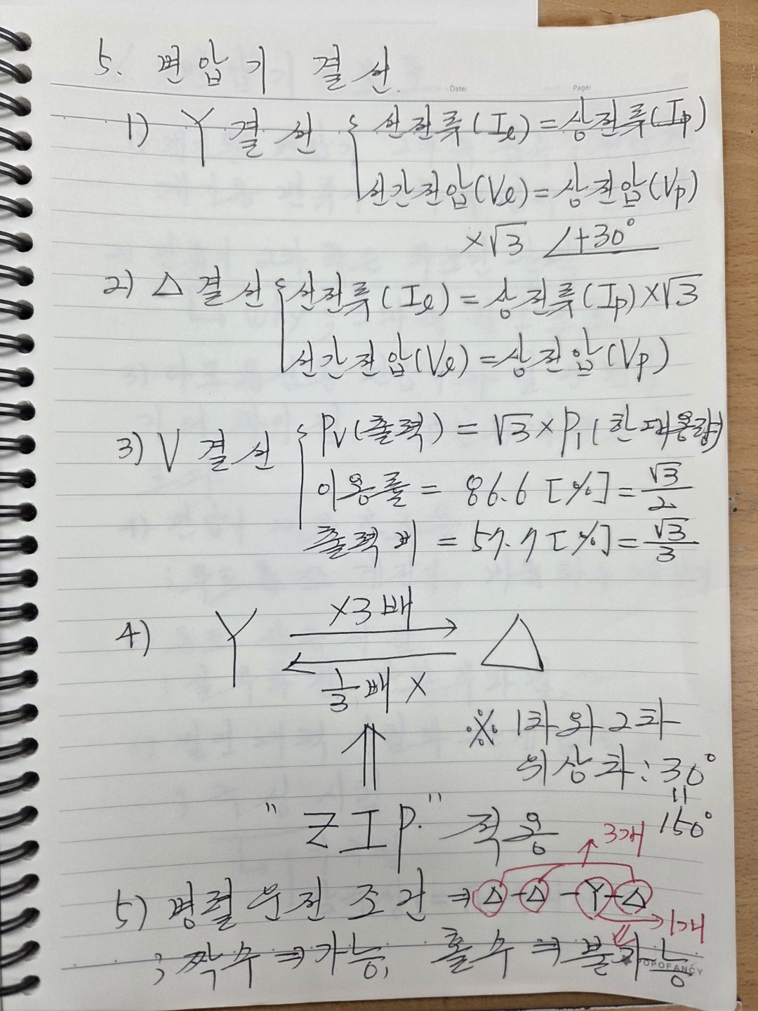 전기 기능사  변압기 요점 정리