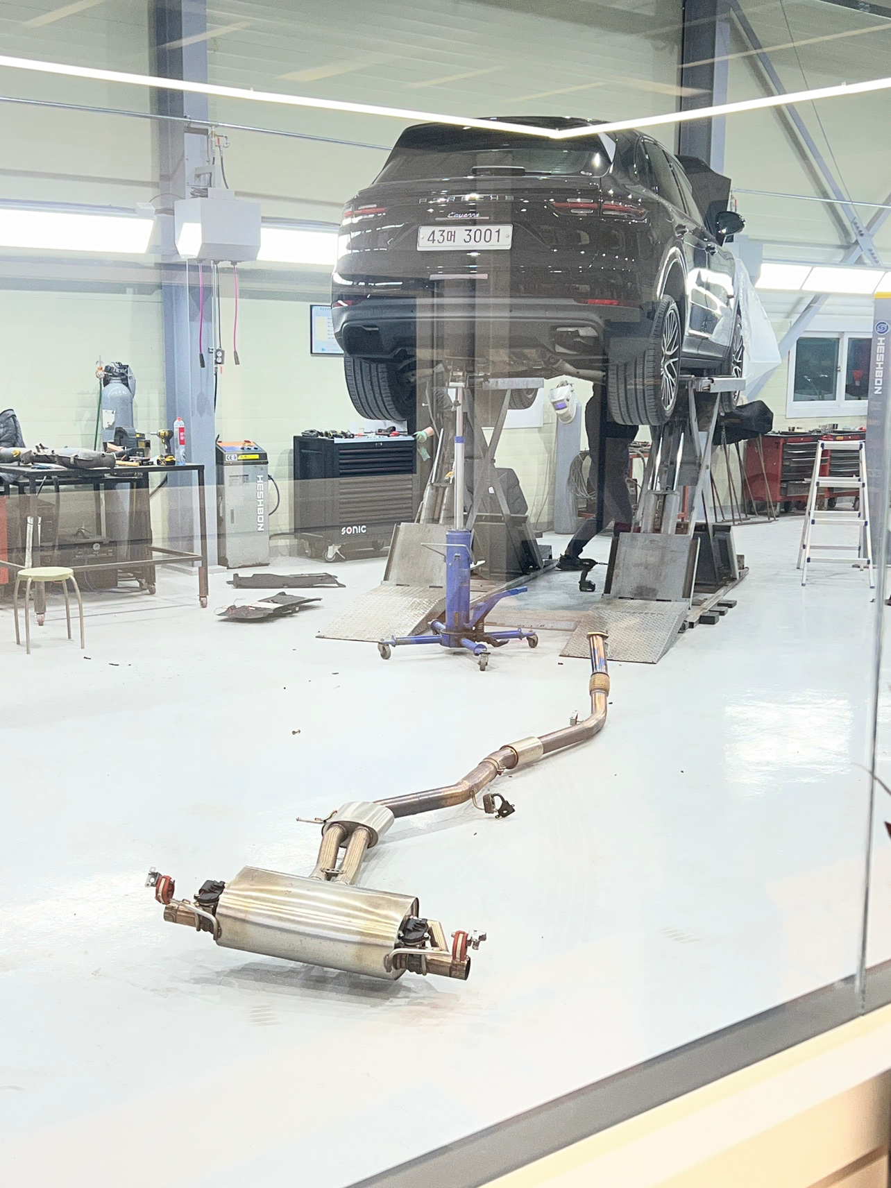 3년동안 즐겁게 배기작업하고