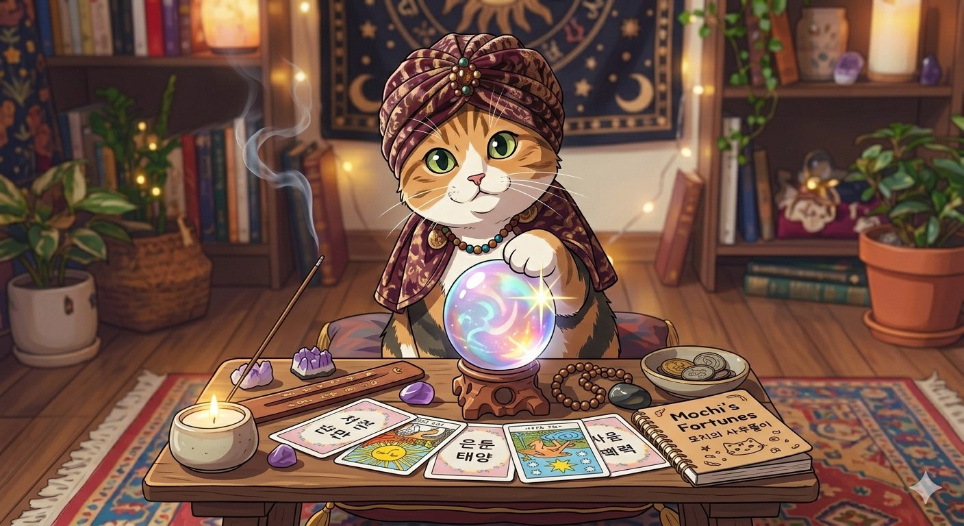 명리학자 냥냥이가 봐주는 사주 궁금하지 않으신가요?