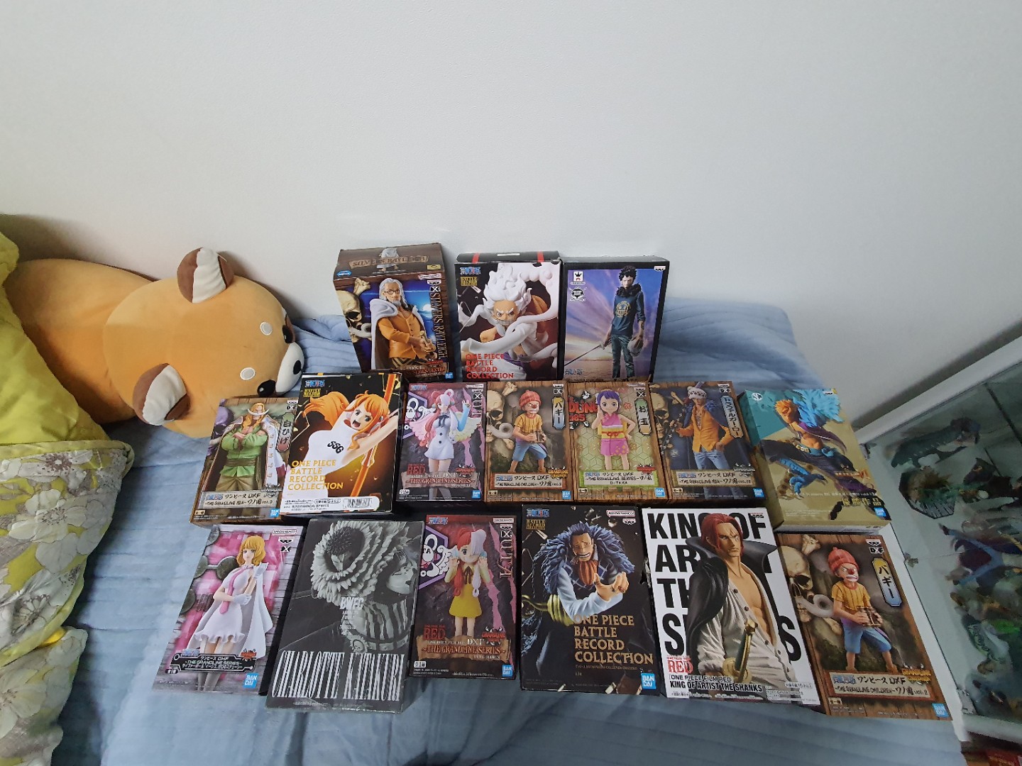 교환해용 루피 흰수염 로우 2개 마르코만 개봉이에요