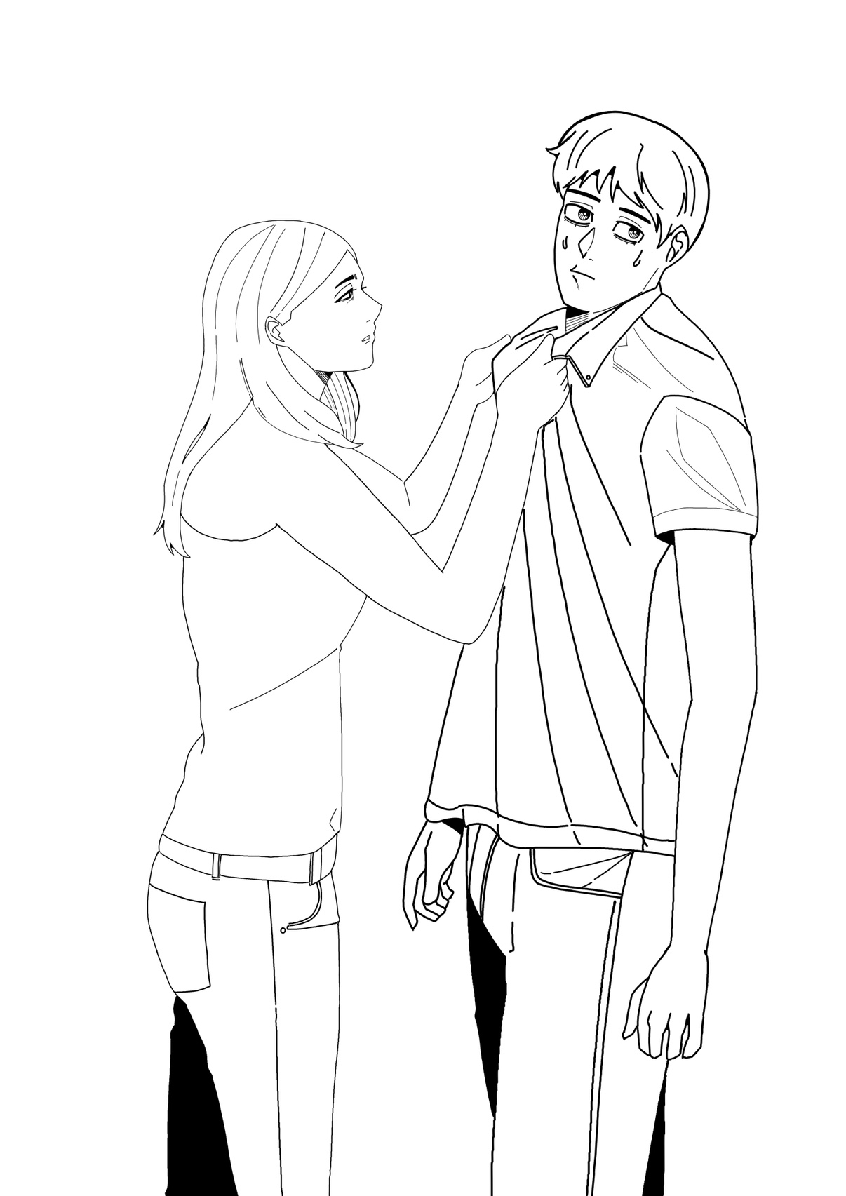 전에 그린 그림 올리며