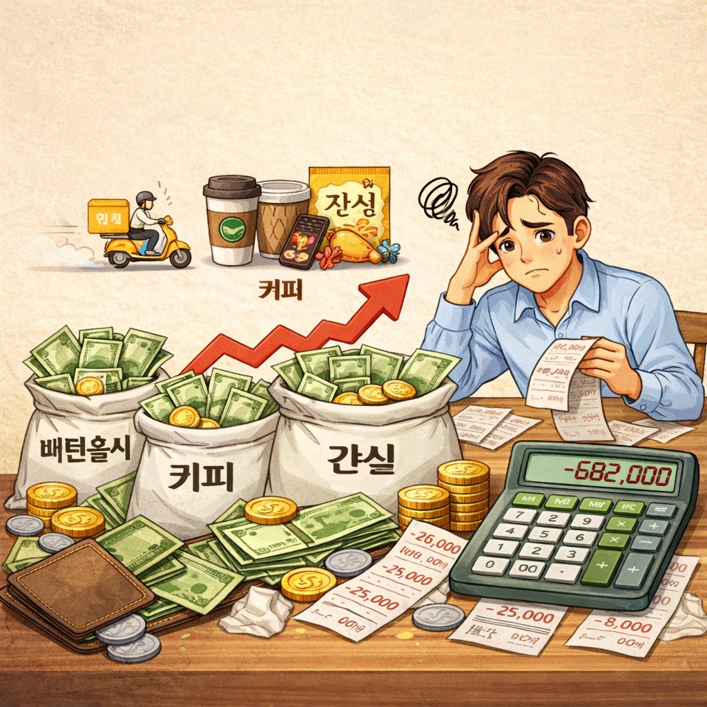 돈이 계속 부족한 이유… 사실 이거 때문이에요