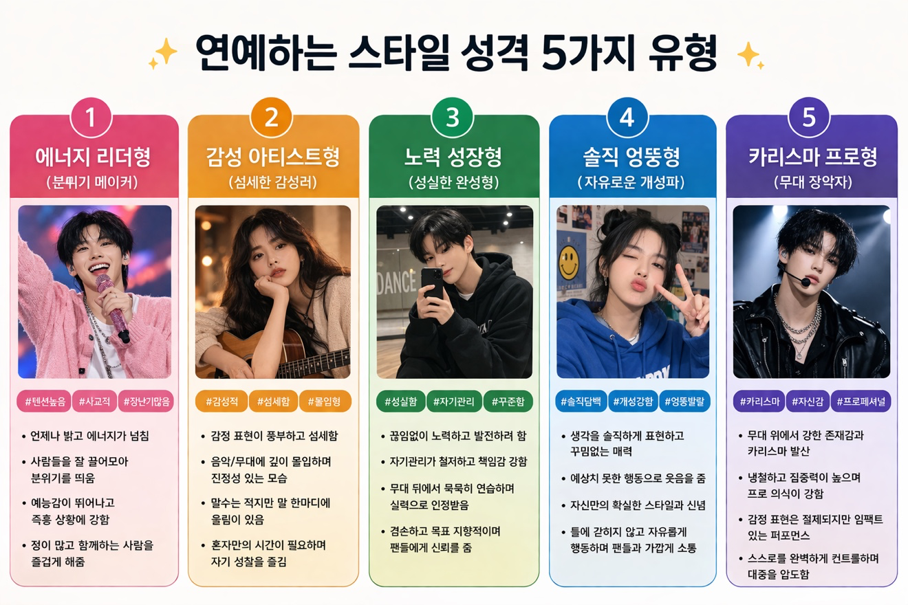 연인 어떤 연예 스타일이 맘에 드세요