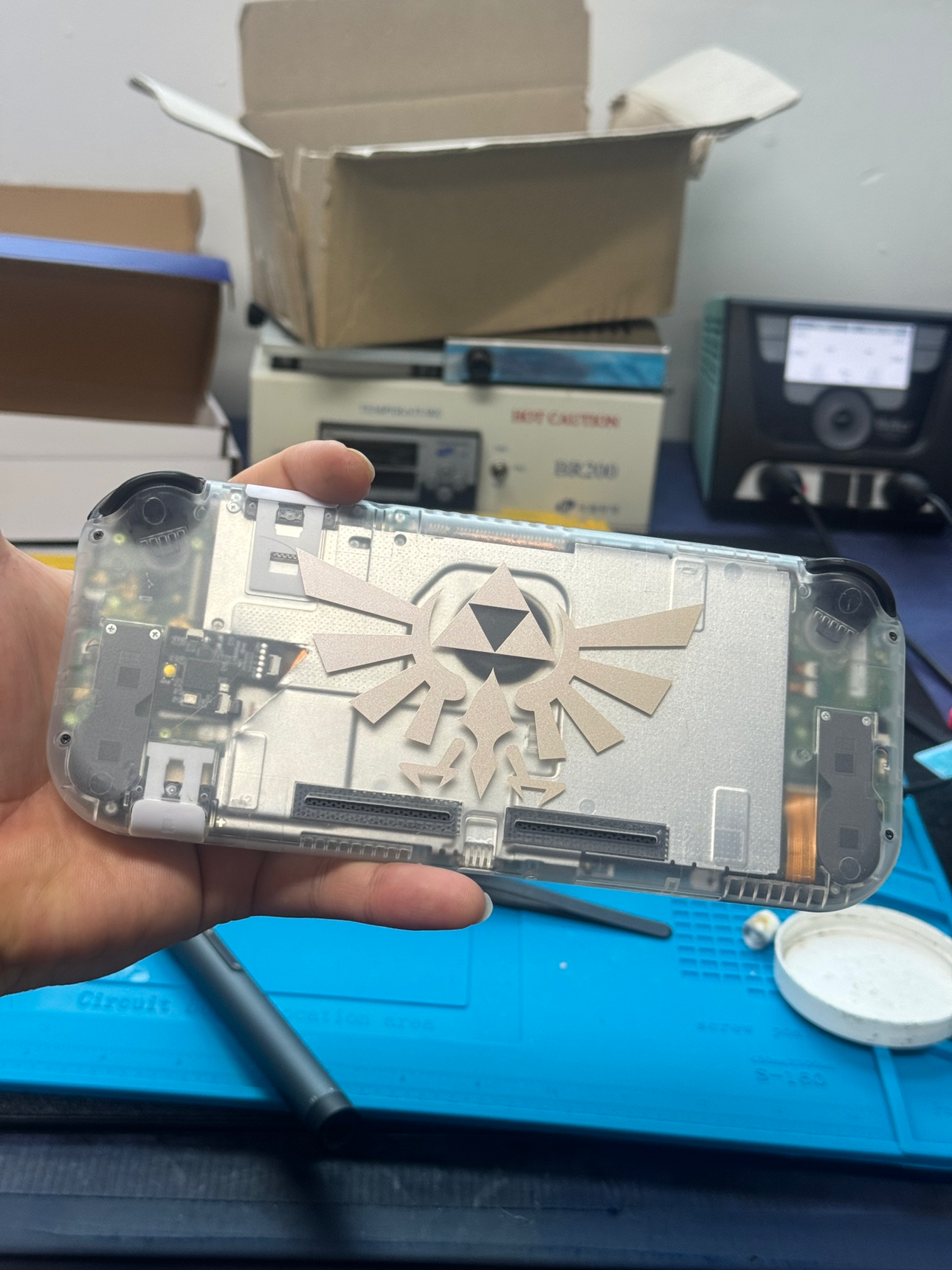 스위치 라이트 하우징 + 개조