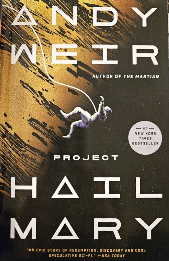 베스트셀러 1위 프로젝트 헤일메리 보셨나요?