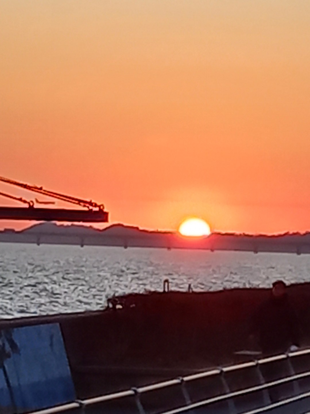 인천대교 일몰을 보며