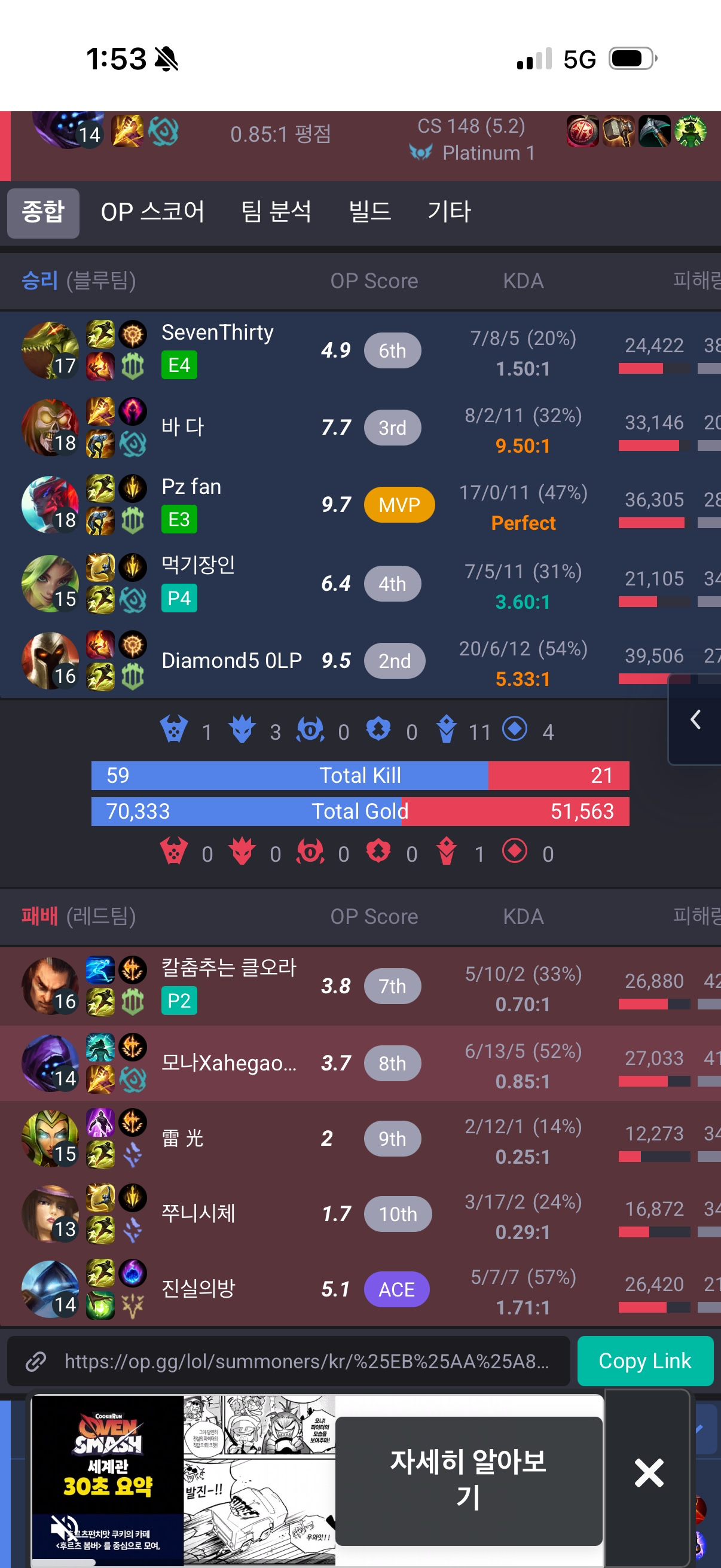 하 또 당했네요….