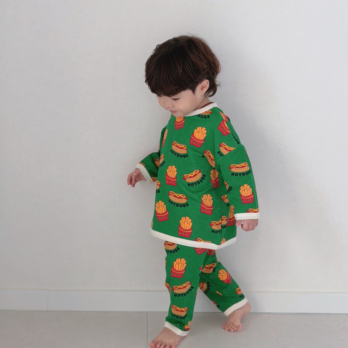 크림실내복🩵 완판템‼️  시원한 모달95%! 모달 통픈 헐랭이 드디어~  한정수량 바로배