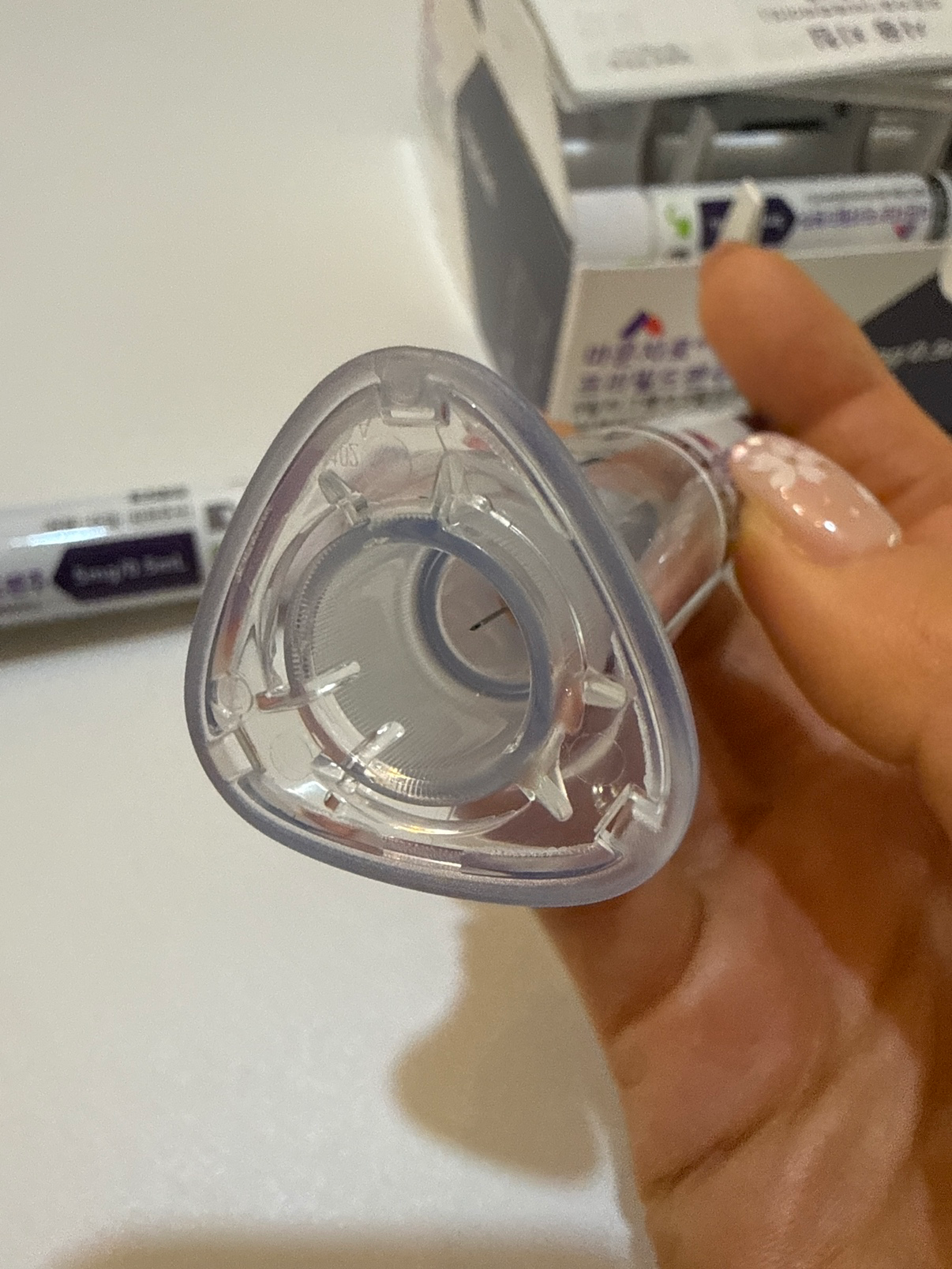 마운자로 혼자서 주사 놓기 쉬워요~