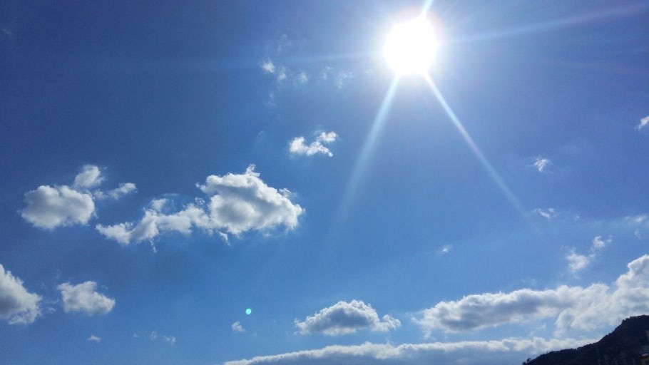 너무 좋은 날씨에 이런