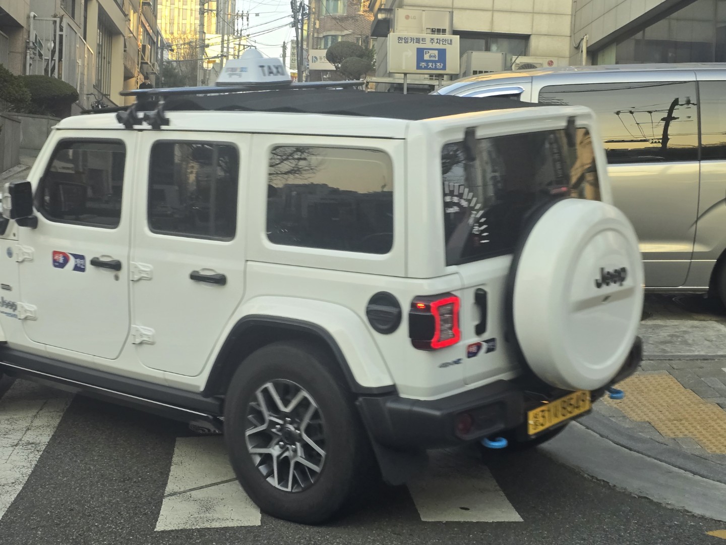 Jeep택시도 있네요?