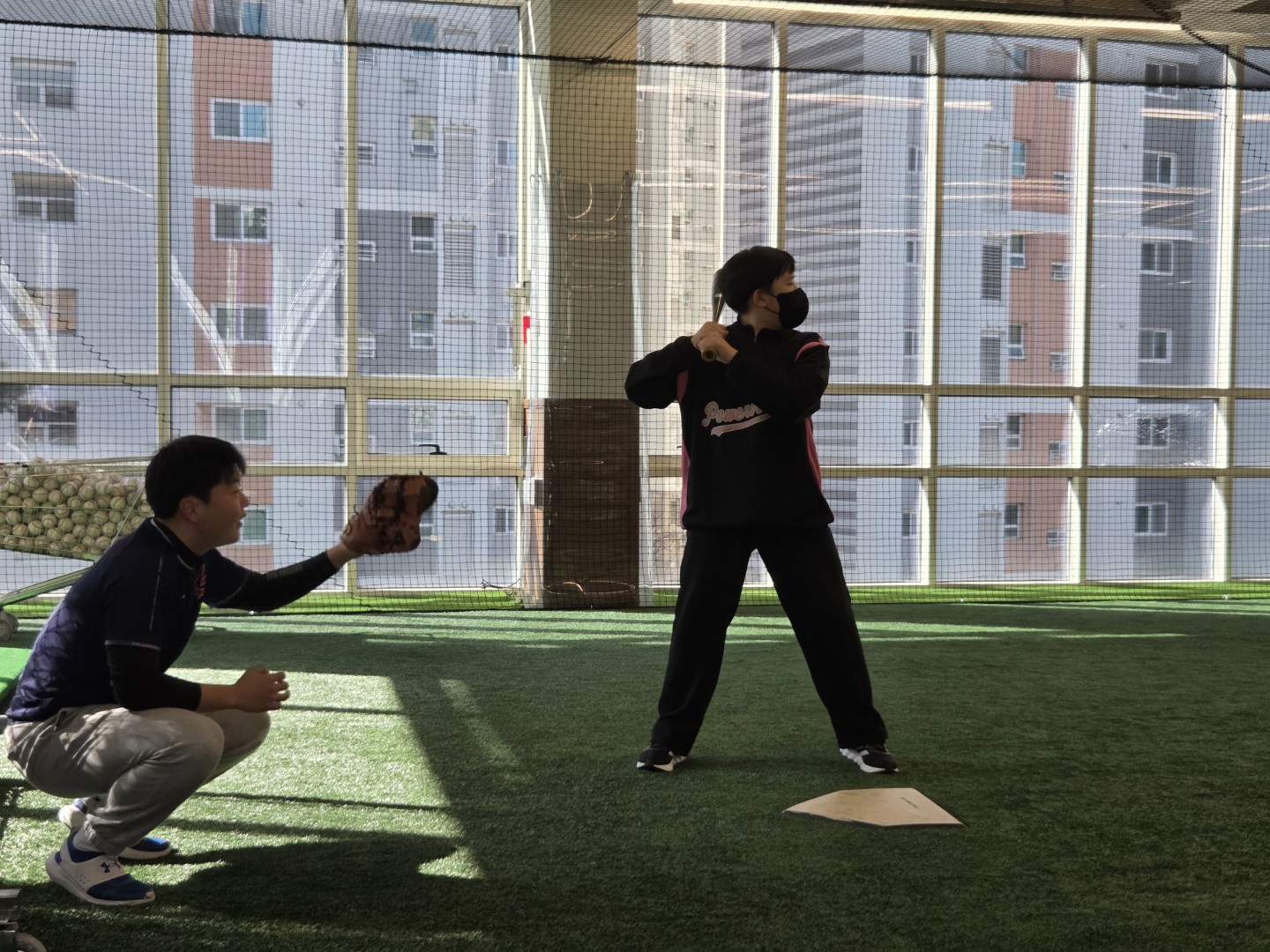 우리 아이 훈련 모습