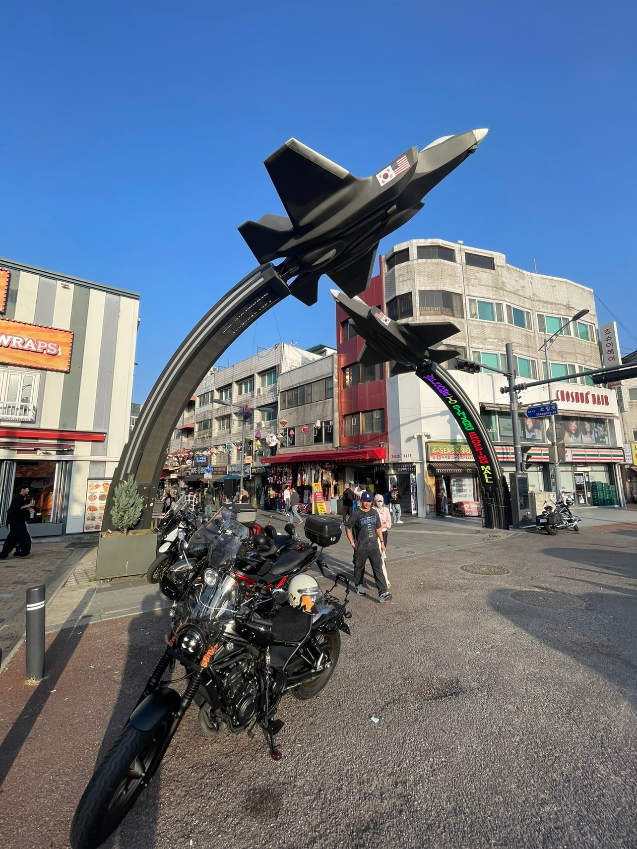 평택 기지 라이딩 잠깐이지만 날씨가 굿이네오