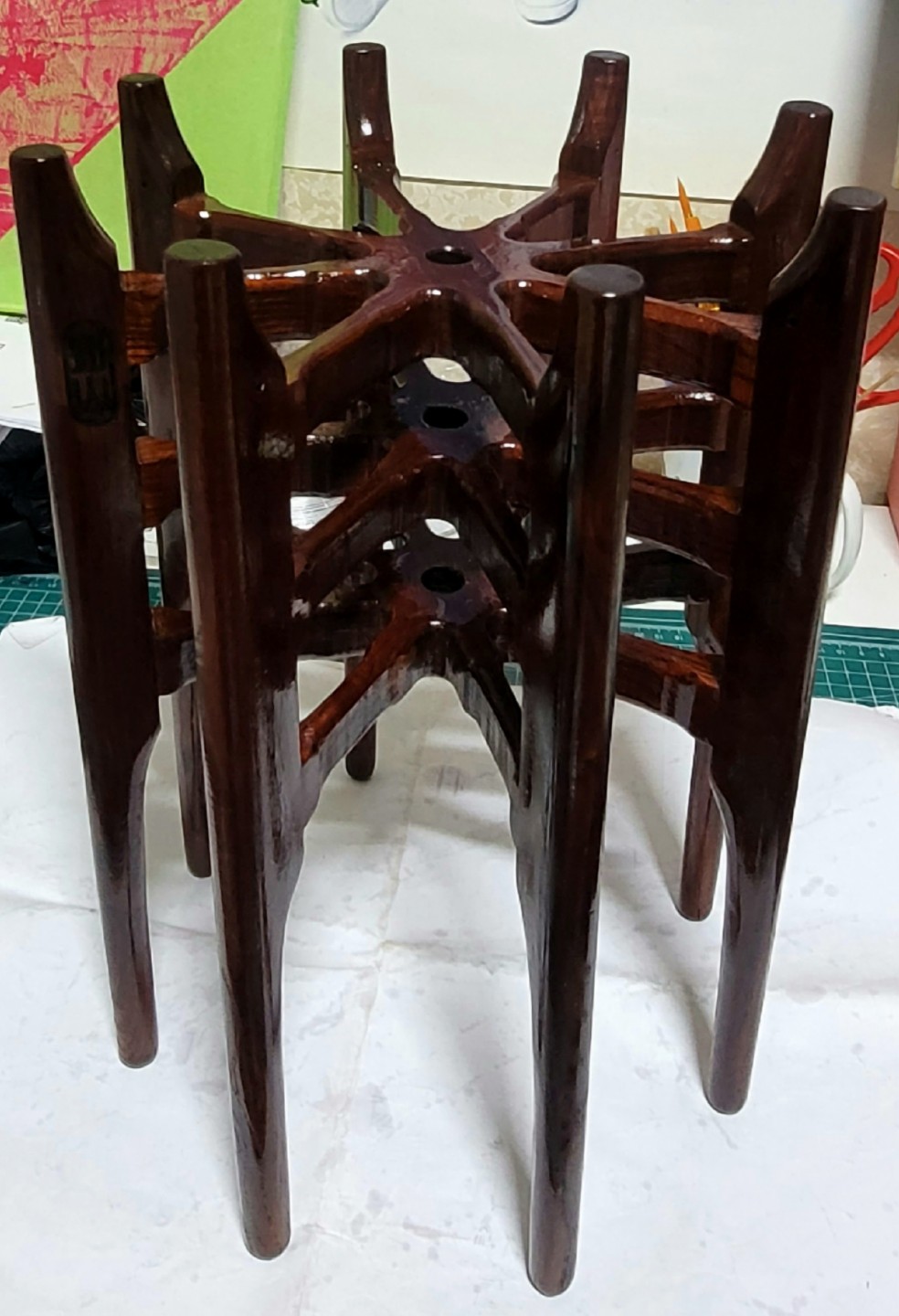 연날리기 프로선수들의 얼레 모음