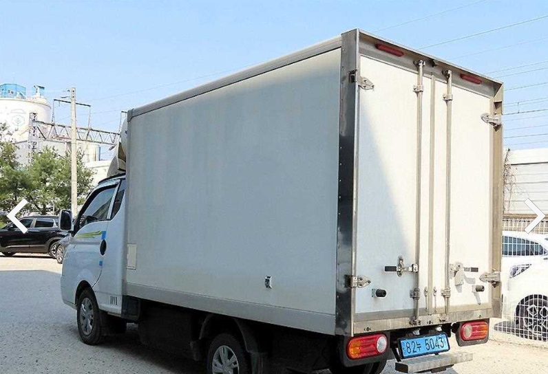 1톤 포터2 전기냉동탑차 21년식 5만키로주행 일진전기냉동탑