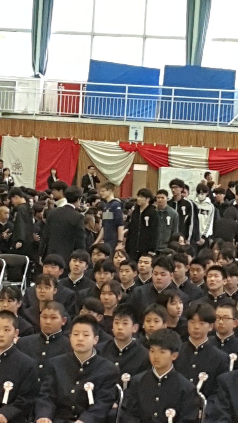 일본고등학교 입학식 잘 다녀왔습니다