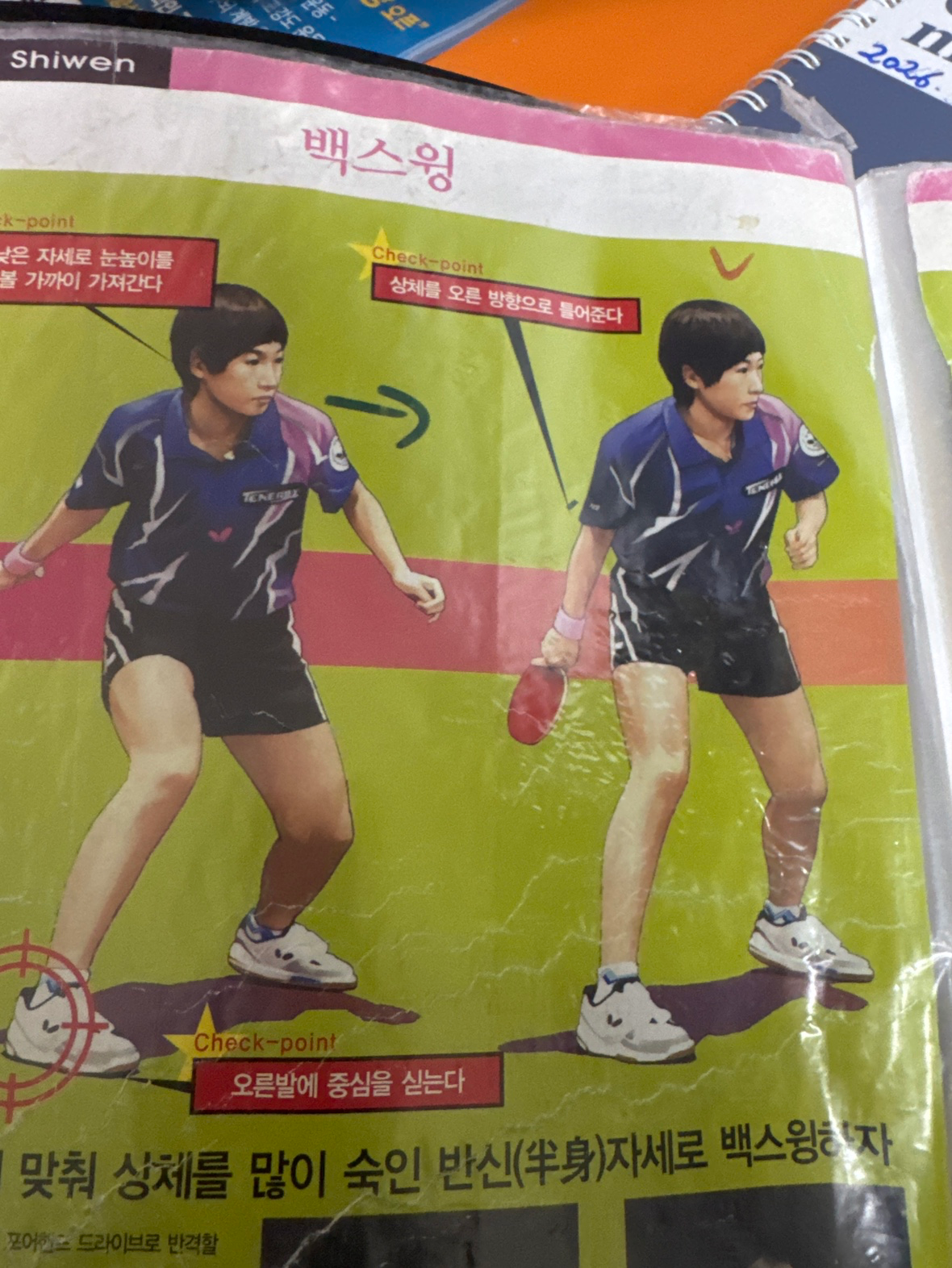 동작별 모습ㅡ포핸드 ㆍ백핸드