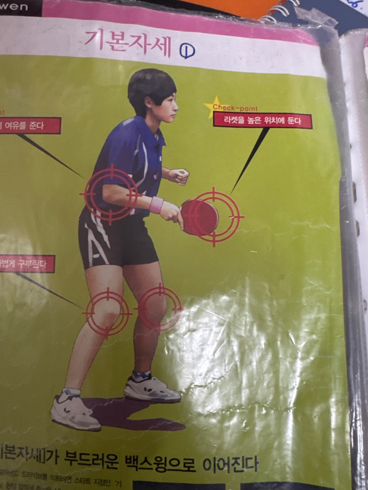 동작별 모습ㅡ포핸드 ㆍ백핸드