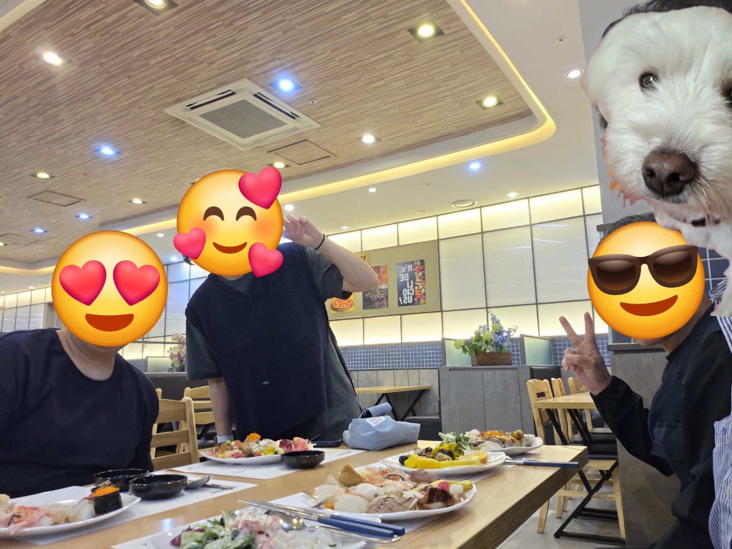 지구재봉틀단 첫 회식