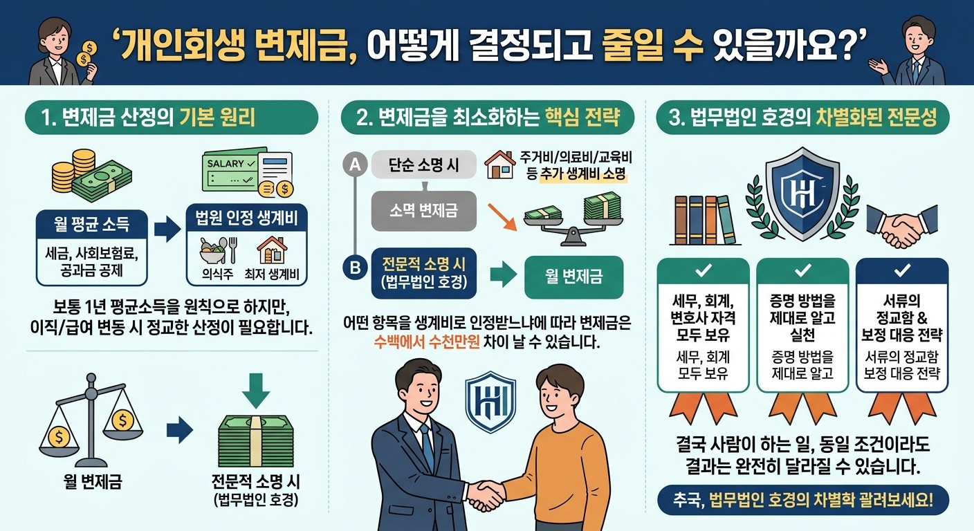 5억 3천 -> 5억 1천 탕감, 개인회생 전문가에게 맡겨야하는 이유