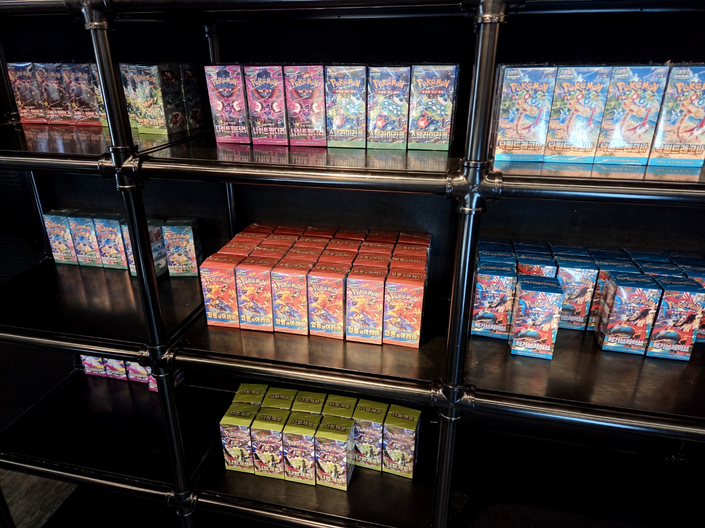 용산 포켓몬 카드 센터 박스 재고 현황