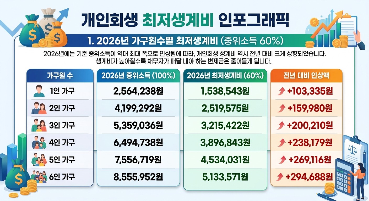 5억 3천 -> 5억 1천 탕감, 개인회생 전문가에게 맡겨야하는 이유