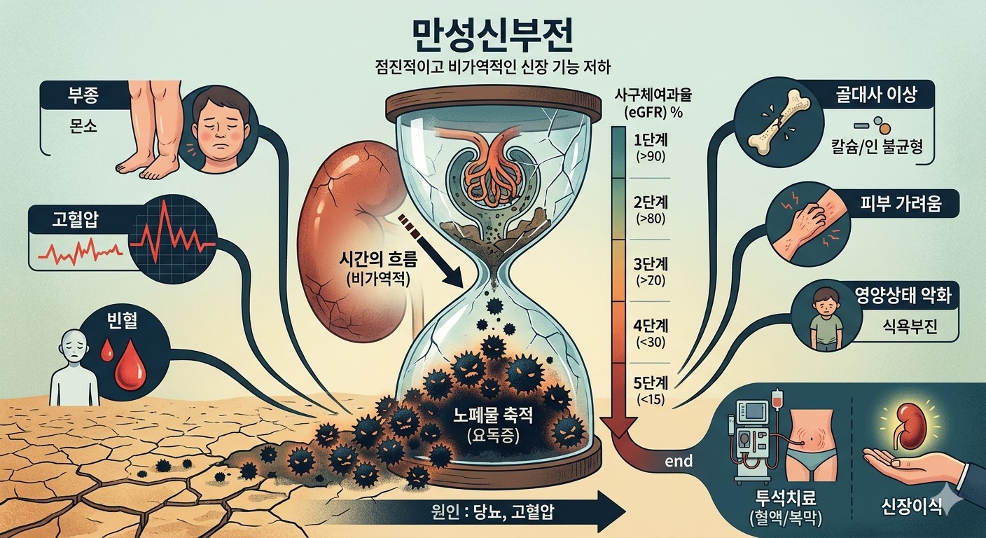 만성 신부전 환자의 위기 탈출 음식치유 체험기