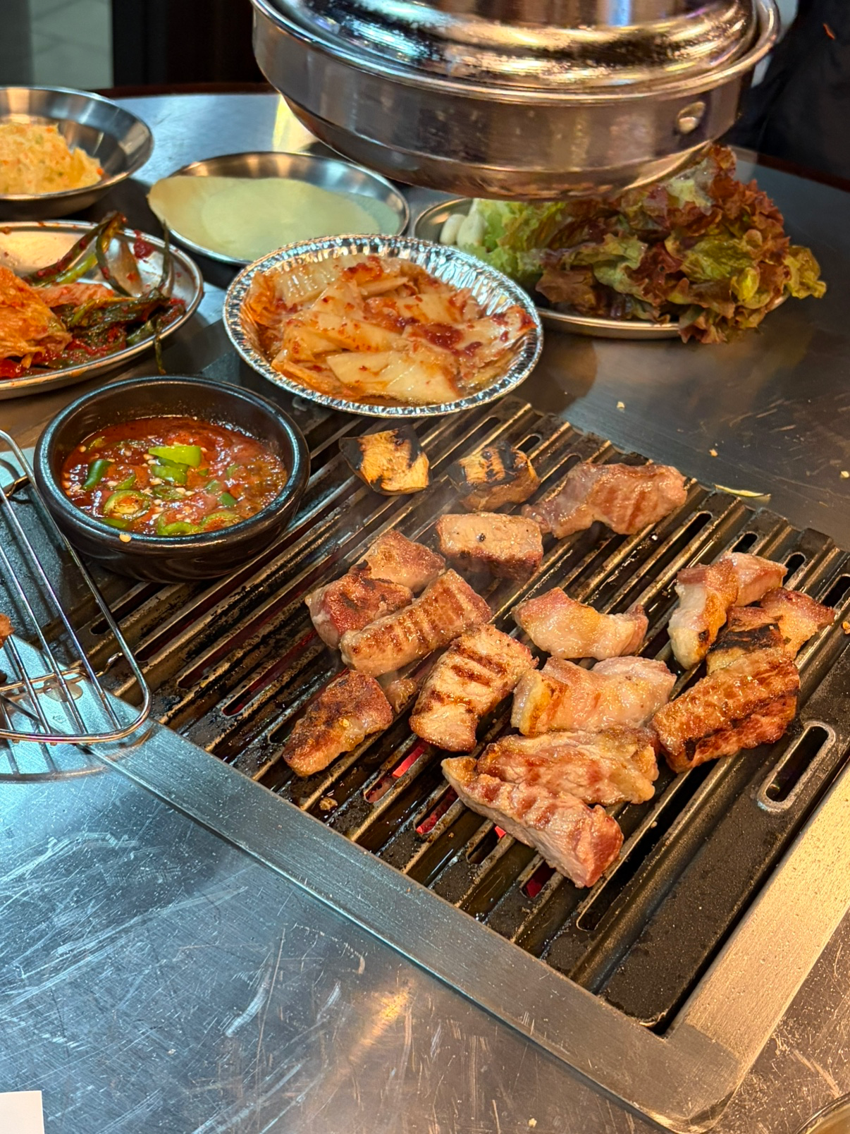 상도역에 새로 생긴 고깃집 갔는데