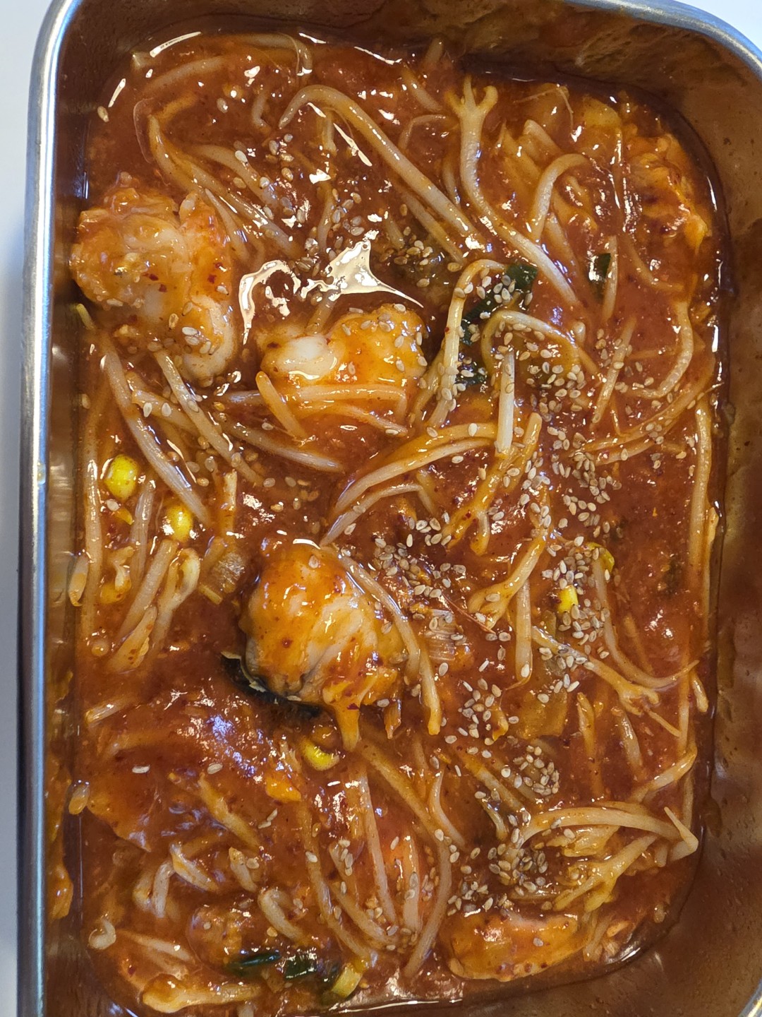 오늘의 야식 아구찜