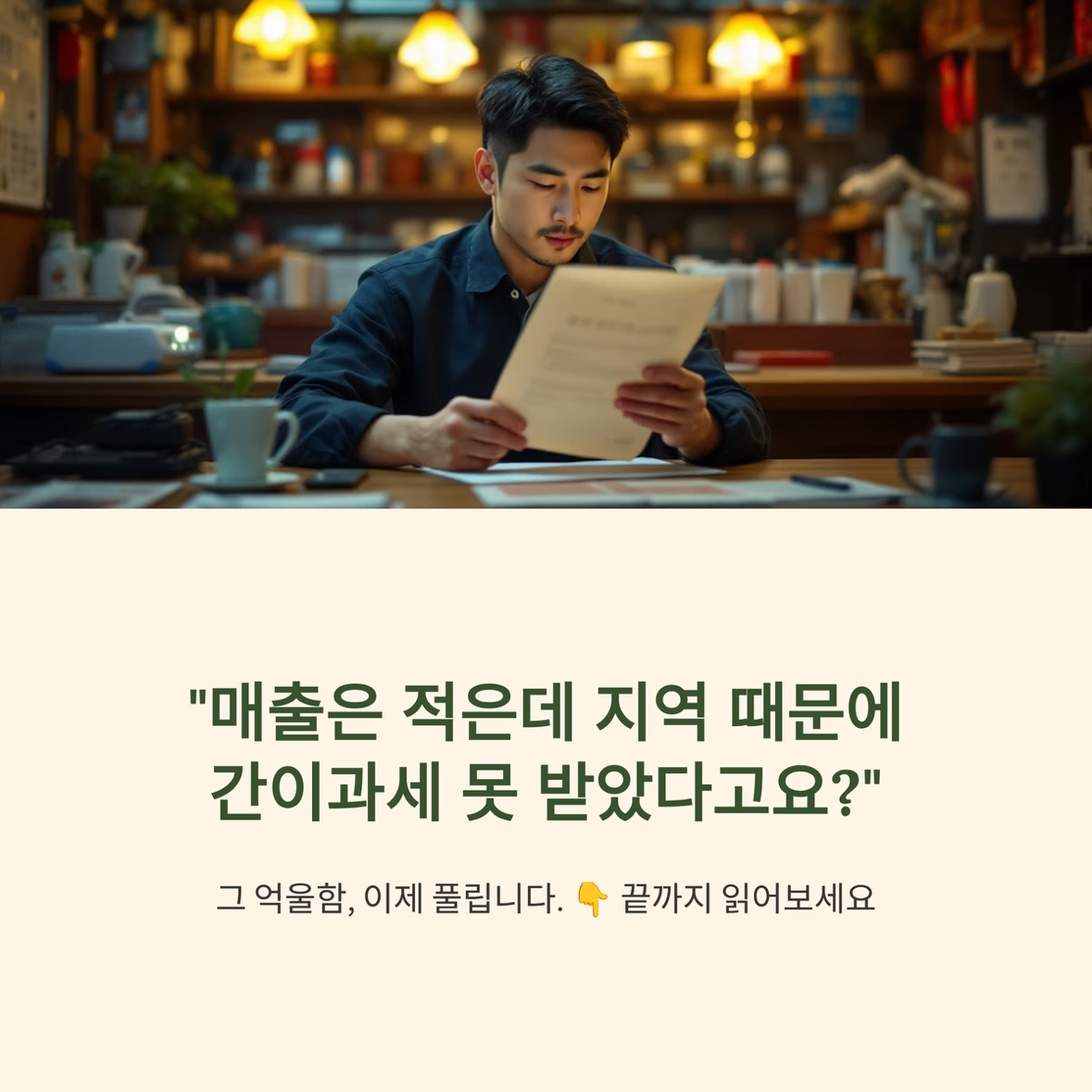 간이과세 배제지역 축소! 내가게도 해당될까?