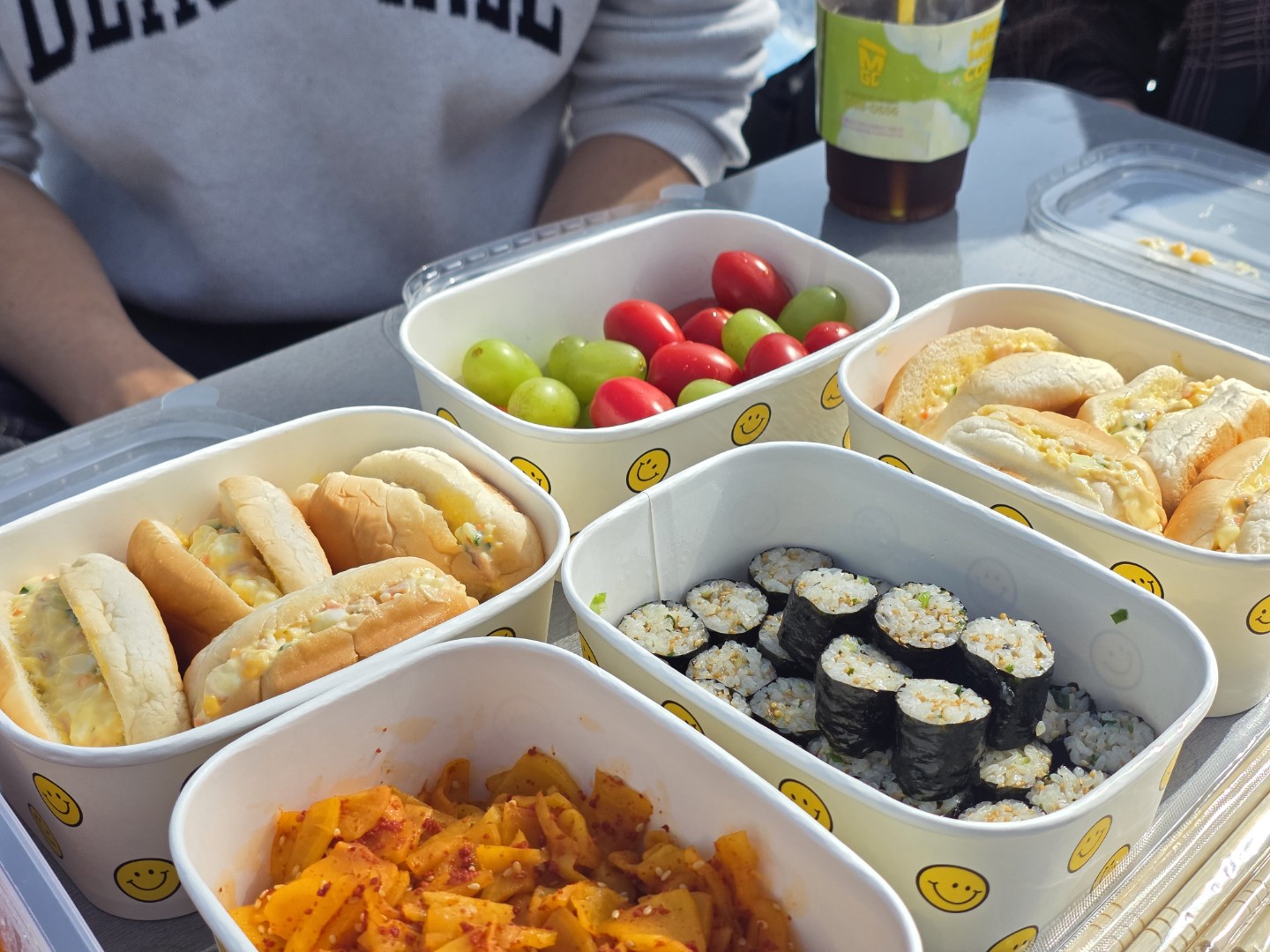 오늘은 한강 피크닉 다녀왔어요~