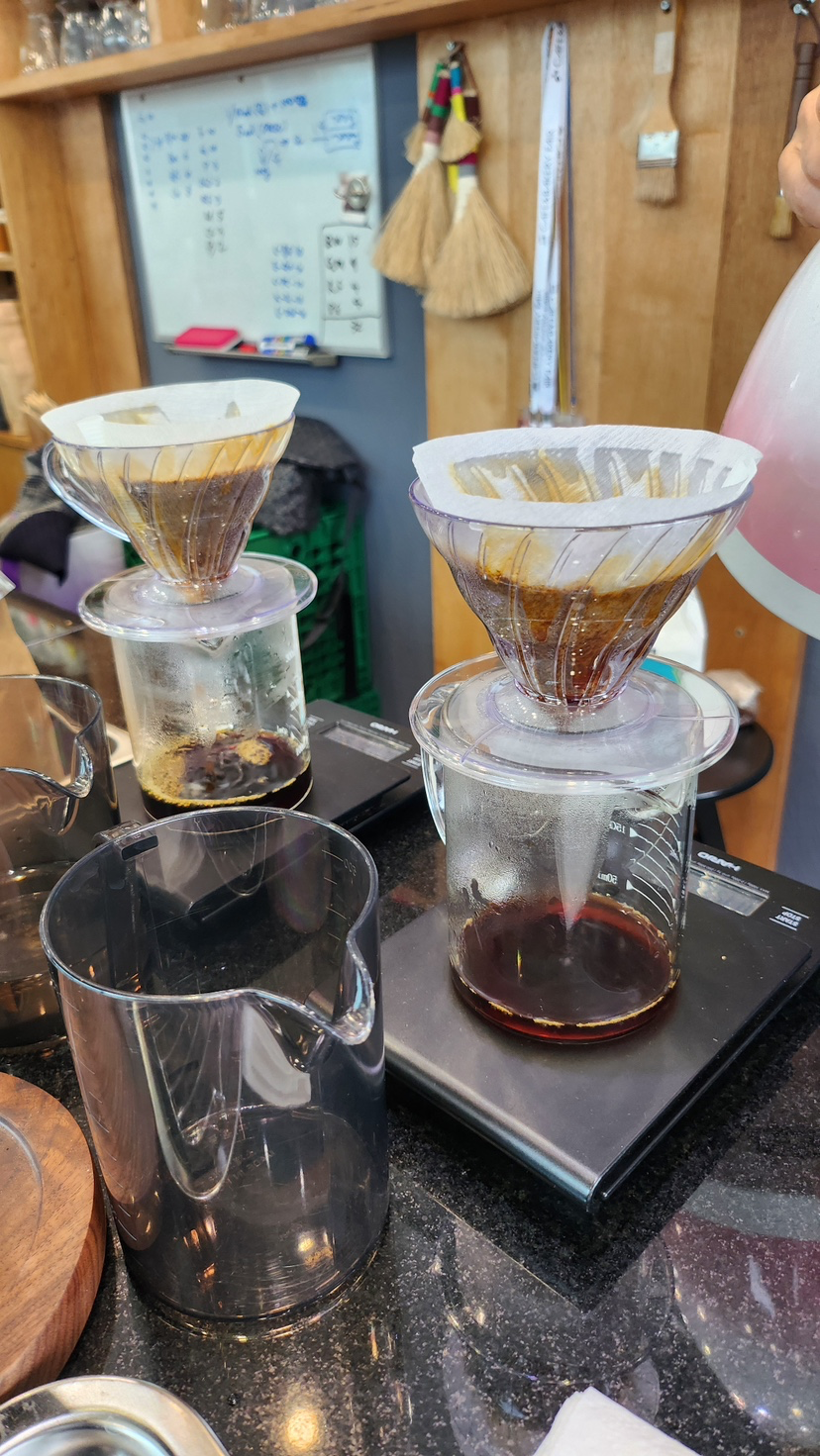 원두양=분쇄도 / 추출온도와 시간 다르게