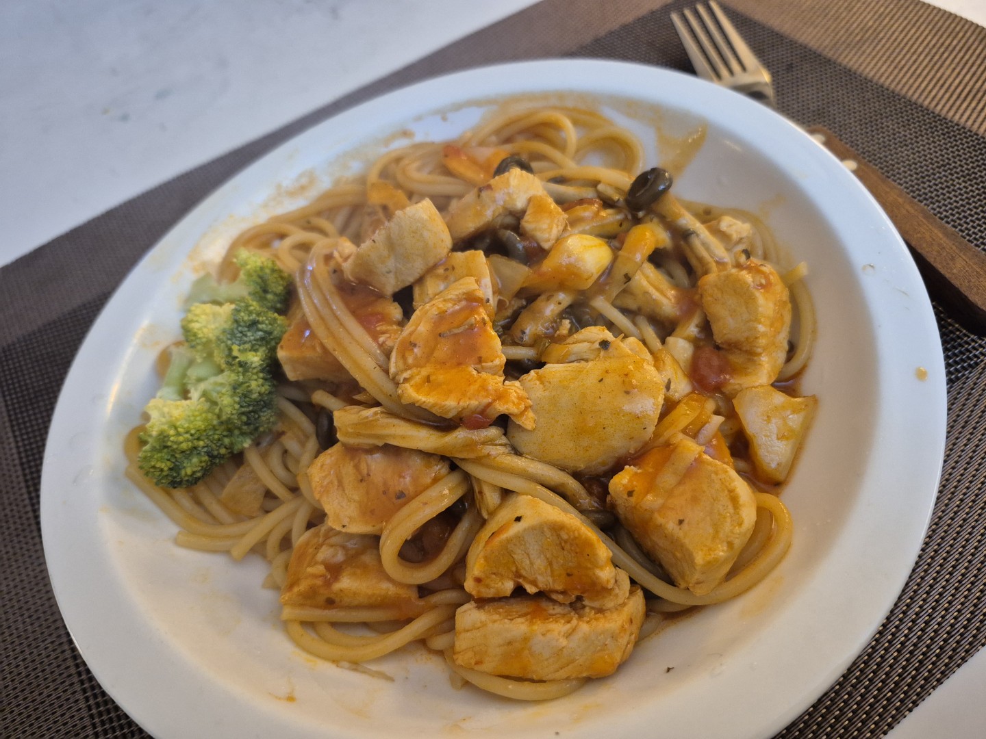 닭가슴살 스파게티 요