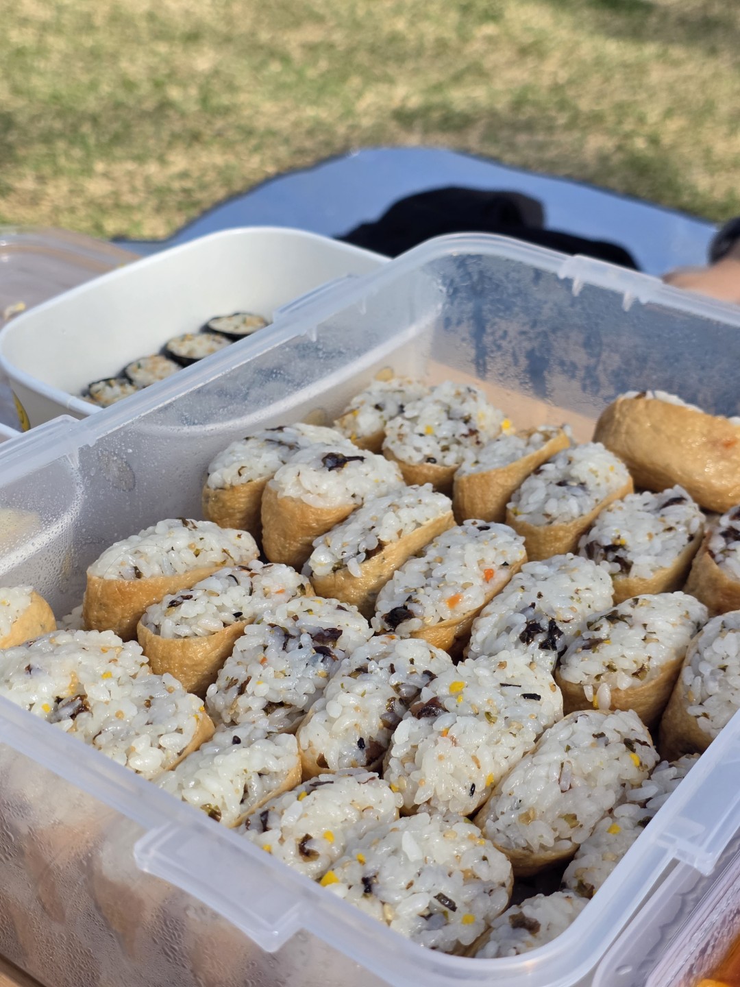 오늘은 한강 피크닉 다녀왔어요~