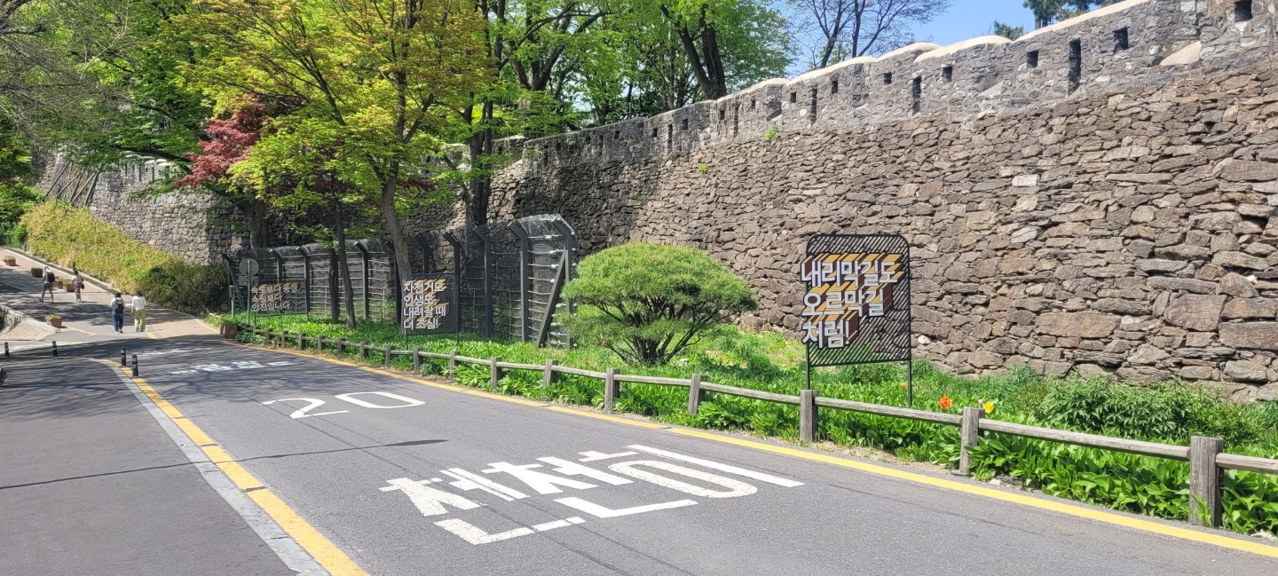 오랜만에 뚜벅이로 남산 다녀오기