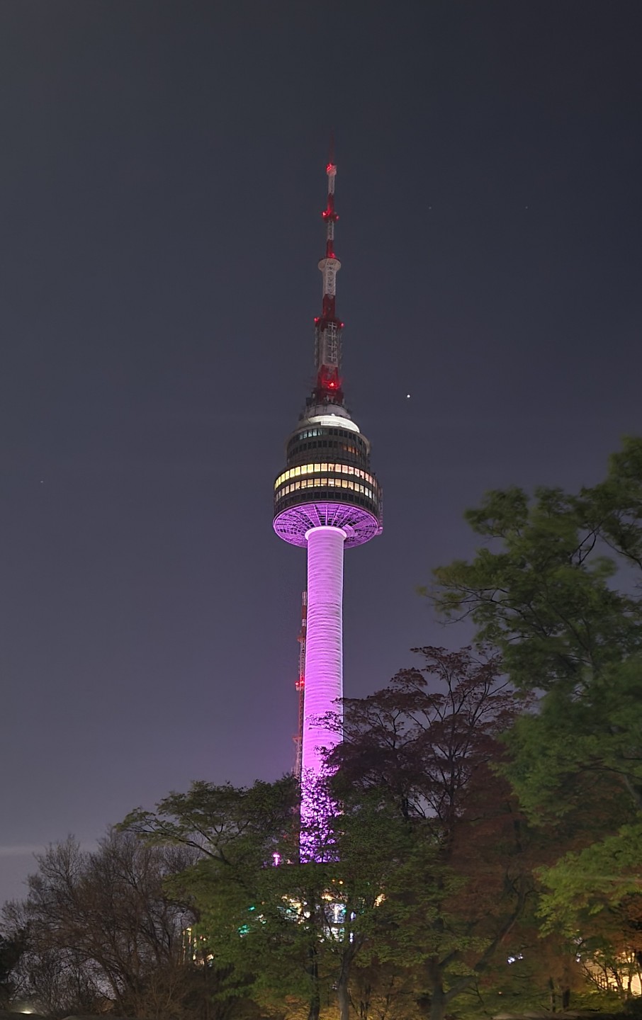 오랜만에 뚜벅이로 남산 다녀오기