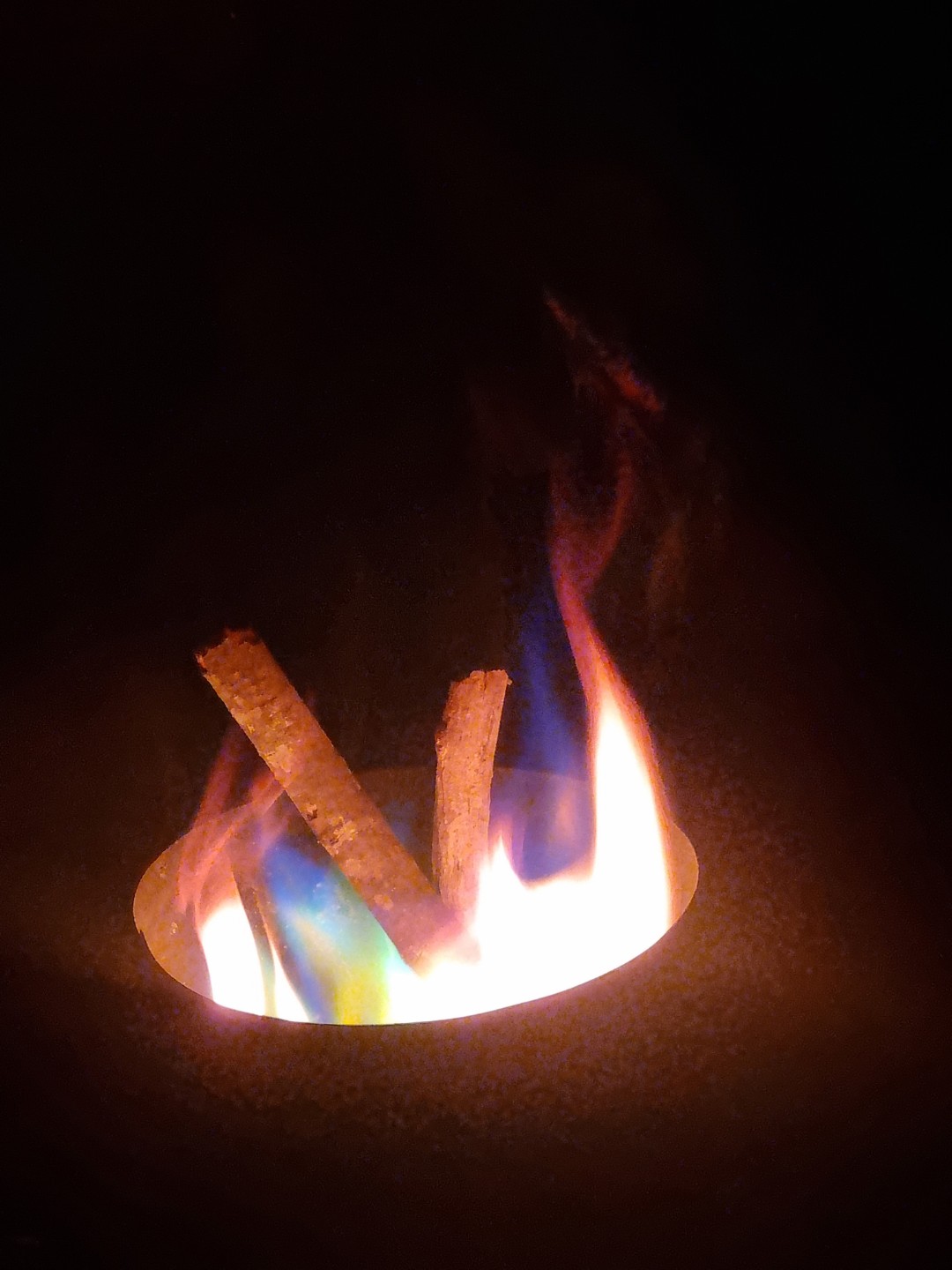 옥상에서 불멍~~~