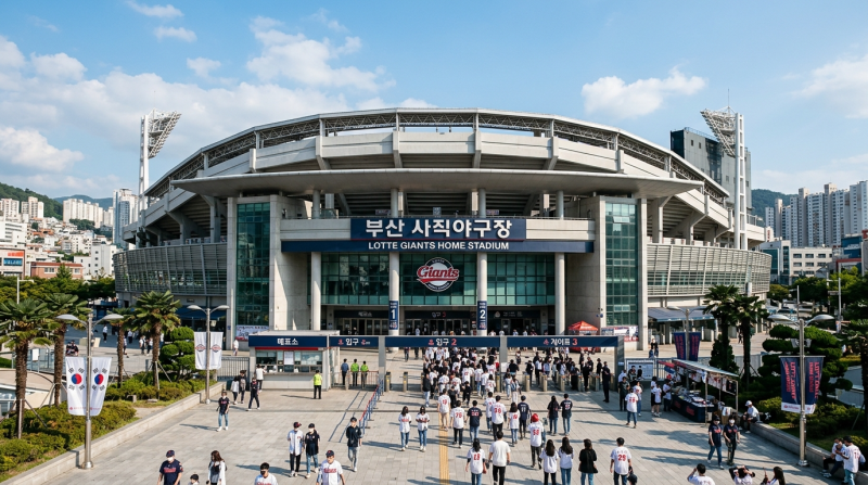 불꽃야구2 두 번째 직관, 부산 사직에서 롯데 퓨처스 경기. 4월 22일 예매