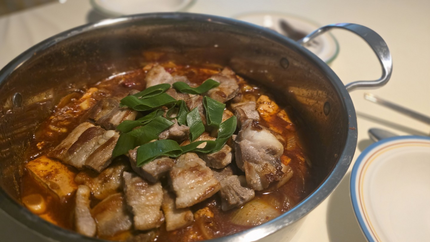 삼겹두부조림